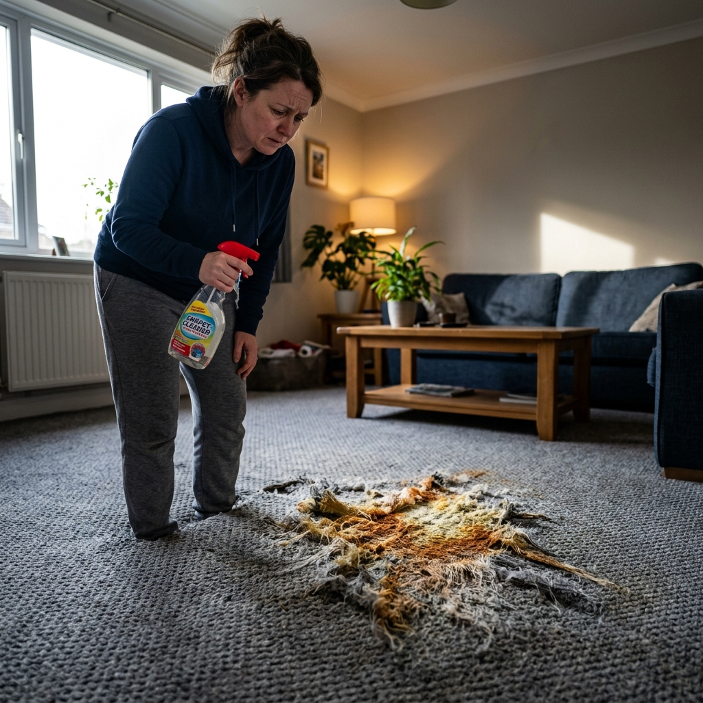 5 Disastrous DIY Carpet Cleaning Mistakes